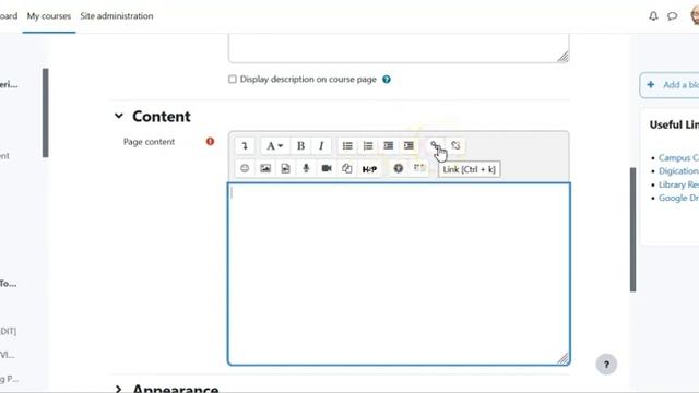 Add a Page in Moodle 4.0 смотреть онлайн