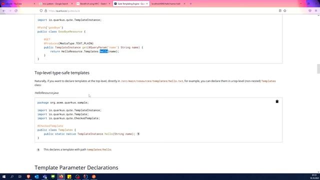 How to use QUTE Templating Engine With Quarkus смотреть онлайн