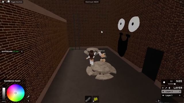 Roblox Spraypainting Game Goes Very Wrong... смотреть онлайн