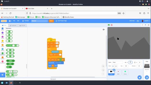 Scratch Tutorial | Creating A Shooter Game In Scratch смотреть онлайн