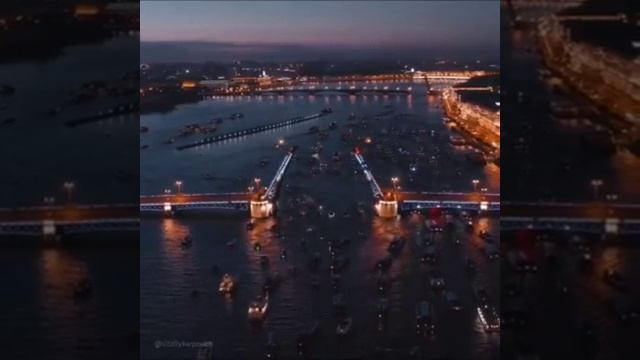 St Petersburg. Дворцовый мост. смотреть онлайн