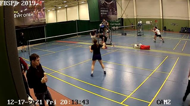 Гран-При Петербург Open - 8-й Этап, 17.12.2021,  Корт 1-3