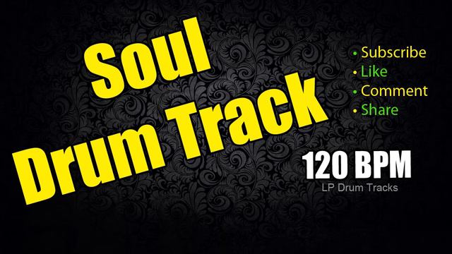 Soul Drum Track for Beginner - 120 BPM смотреть онлайн