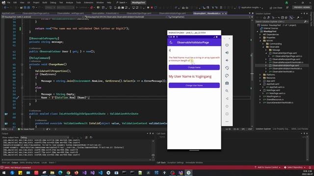 DotNET MAUI - MVVM ObservableValidator смотреть онлайн
