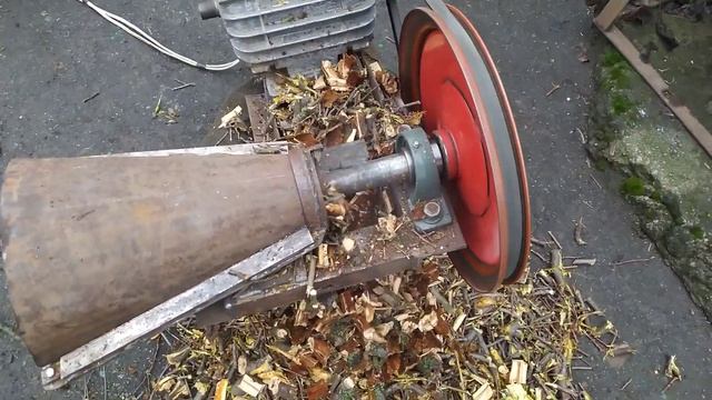 Измельчитель веток садовый/шнековый измельчитель веток 380v Часть 2