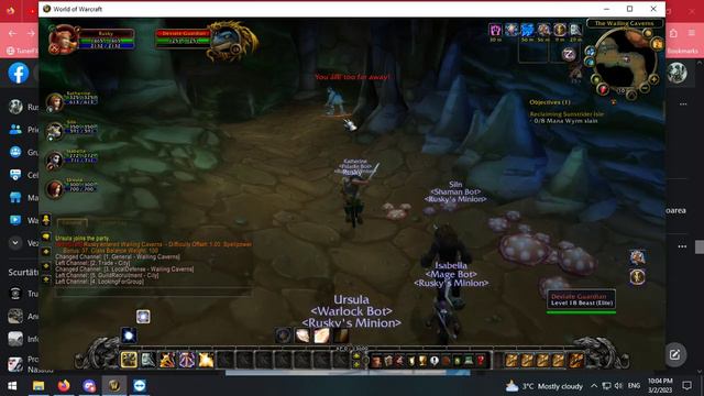 Black Cat WOW 3.3.5 NPC BOTS Private server solo craft! смотреть онлайн
