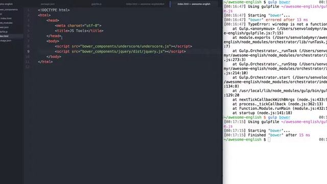 Wiredep смотреть онлайн