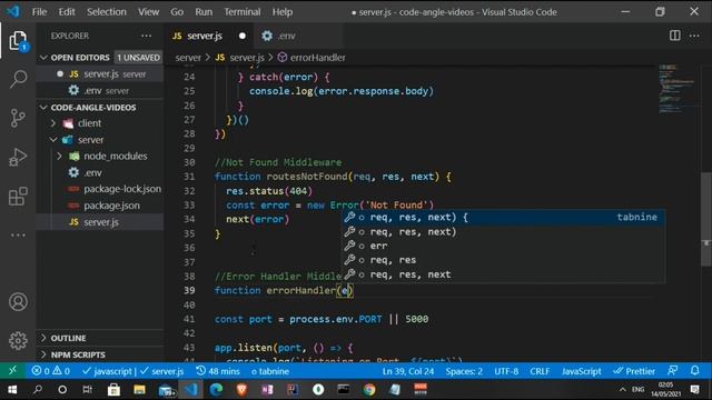 Create a Proxy Server API Using node.js, Express.js and Vanilla JavaScript смотреть онлайн