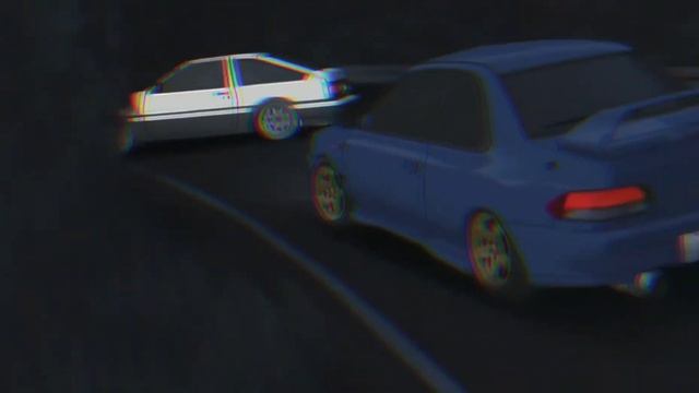 Initial D Toyota Trueno Ae86 Vs Subaru Impreza WRX STI