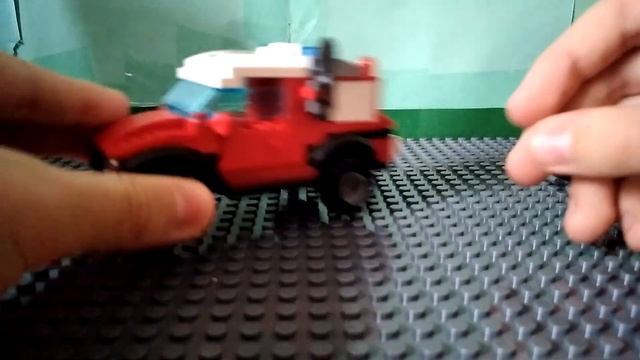 Обзор конструктора Qman 2801 Пожарная машина смотреть онлайн