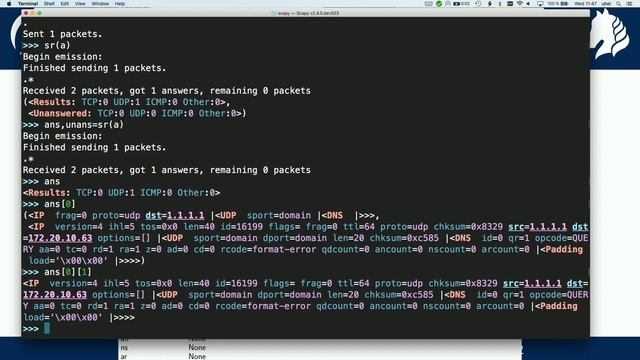 SF18EU - 05: Handcrafted Packets: build network packets with Scapy (Uli Heilmeier) смотреть онлайн