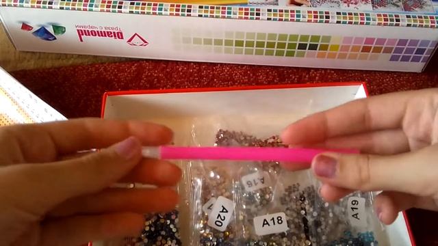 Картина из страз своими руками||DIY смотреть онлайн