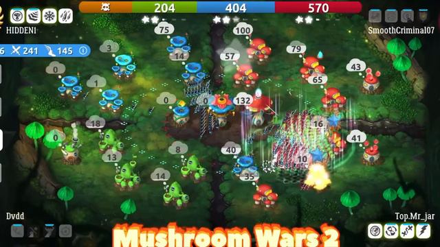 Mushroom Wars 2 Final Season HIDDEN1 Super POWER QUADREX 13 Tower Defense Game смотреть онлайн