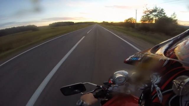 небольшой навал под конец сезона) (Suzuki bandit 400) смотреть онлайн