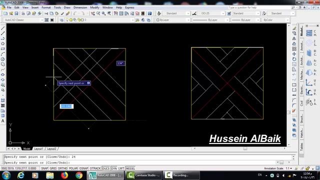 Drawing by using Autocad 2008 смотреть онлайн