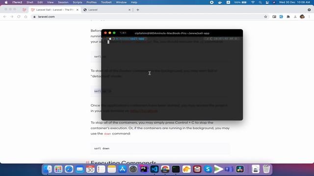 Laravel Sail In Bangla Part:03 - Starting & Stopping Sail смотреть онлайн