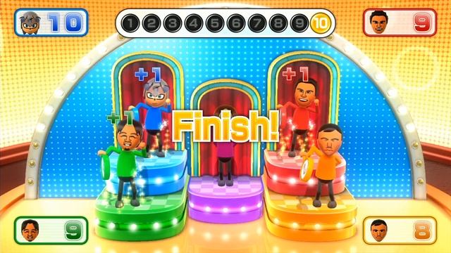 Wii Party U Minigames - Sonic Vs Daisuke Vs Jianjun Vs Bo-Jia (Master Difficulty) смотреть онлайн