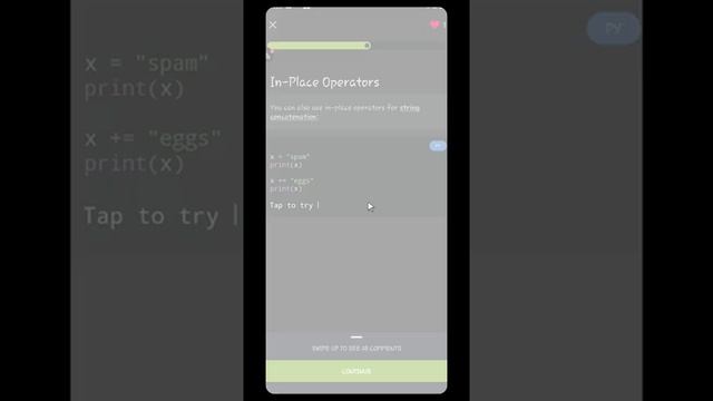 Learn python by mobile phone. free without any guid and teacher смотреть онлайн