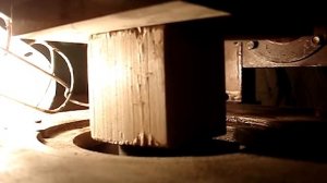 Воздействие ультразвука на сухую древесину