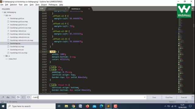 Belajar Bootstrap : Membuat Table dan Paging смотреть онлайн