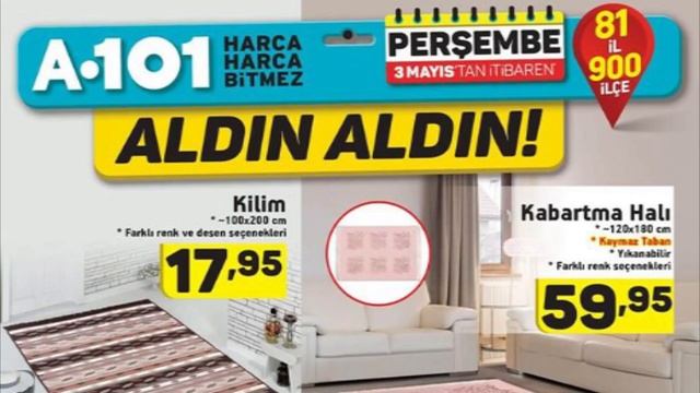 TÜM KATALOG | A101 3 MAYIS 2018 PERŞEMBE | A101 AKTÜEL ÜRÜNLER | 3 MAYIS A101 KATALOĞU смотреть онлайн