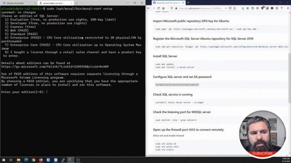 Installing Microsoft SQL Server 2019 on Ubuntu 20.04 LTS // Linux can host your MSSQL Server