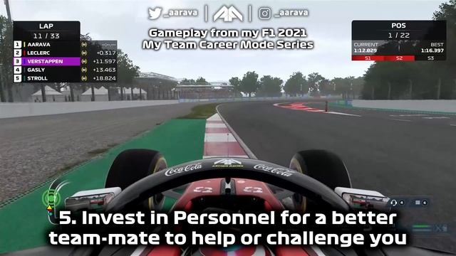 8 THINGS YOU SHOULD DO IN F1 2021 MY TEAM CAREER MODE смотреть онлайн