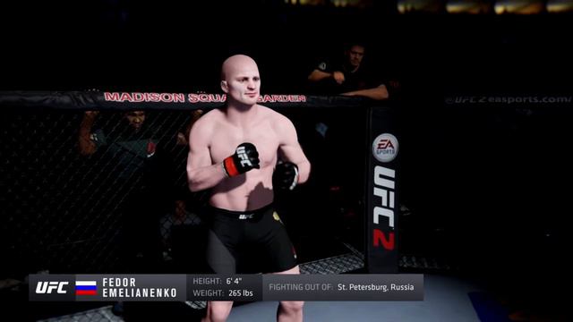 UFC 2 БОЙ Федор Емельяненко Vs Джона Джонса (com.vs Com.)