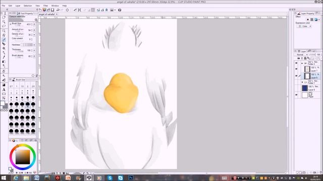 Request : Angel of Valhalla - Speed Paint - CSP and Photoshop смотреть онлайн