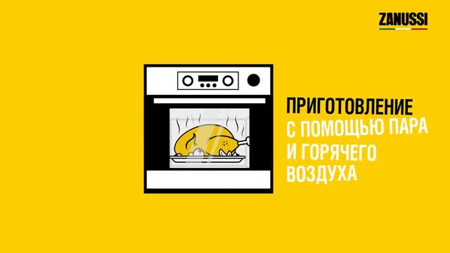Духовые шкафы с паром от Zanussi смотреть онлайн