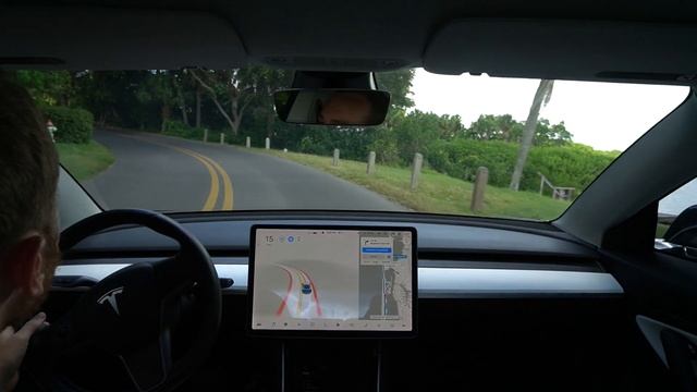 Can Tesla FSD Beta 10.2 Drive me to the beach? смотреть онлайн