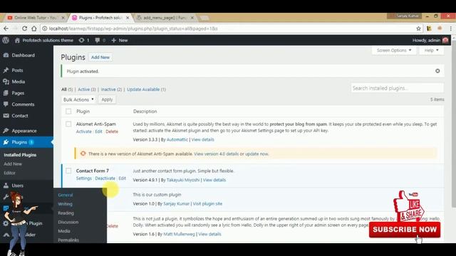 WordPress Custom Login Page Part-4 смотреть онлайн