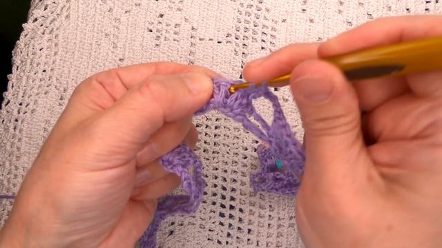 ОЧЕНЬ красивая КОКЕТКА - РЕГЛАН Рельефными столбиками Вязание КРЮЧКОМ ,crochet blouse ( В № 313) смотреть онлайн