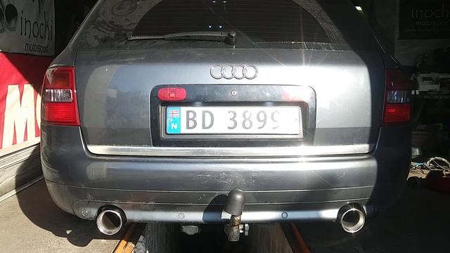 Audi a6c5 2.4 v6 exhaust by inochi motorsport смотреть онлайн
