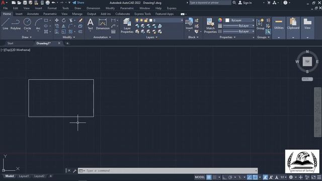 Rectangle Tool with all Command in AutoCAD | AUTODESK AUTOCAD in Urdu & Hindi смотреть онлайн