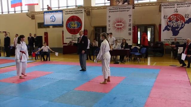 В Симферополе прошёл турнир по каратэ-до шотокан смотреть онлайн