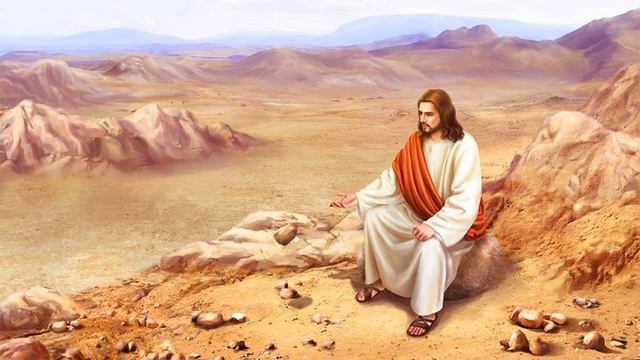 Искушение Иисуса Христа в пустыне, часть 1 смотреть онлайн