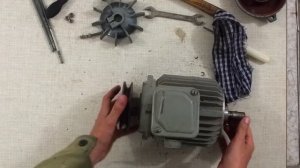 разборка и сборка электродвигателя