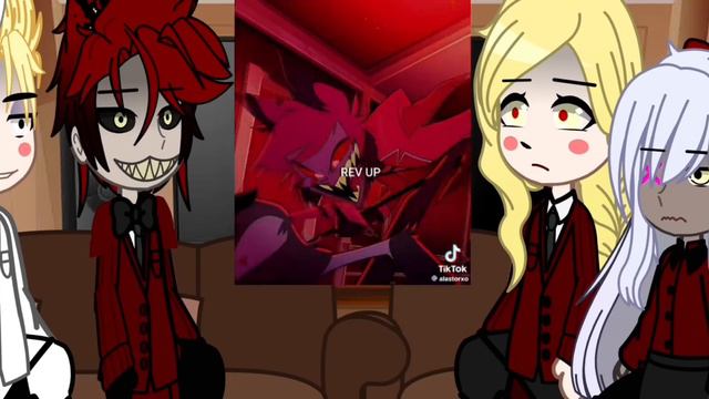 Hazbin Hotel react to Alastor || Hazbin Hotel x Gacha || GCRV смотреть онлайн