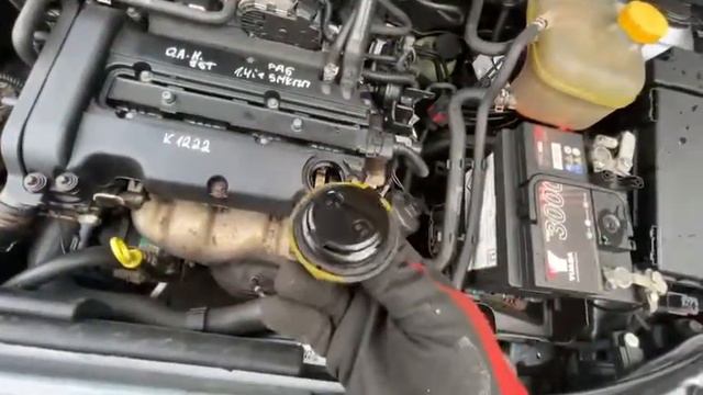K1222 - engine test Opel Astra H 1.4i / Z14XEP / 5sp.man