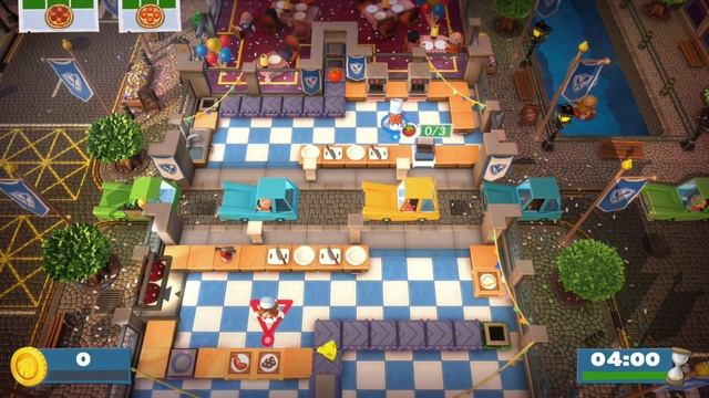 Overcooked 2 | Co-op (2-Player) Playthrough | Episode 25 | The World Food Festival смотреть онлайн