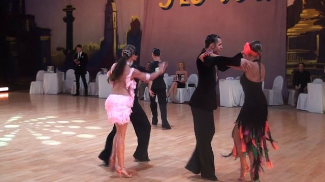 Бал Белых Ночей 2013 Жуков А. - Латыпова Н. Gold Open 5 Dance Challenge Latin Samba смотреть онлайн
