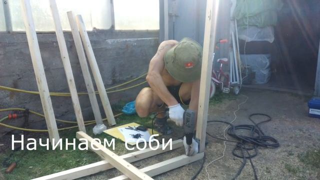 Делаем водную горку в каркасный бассейн смотреть онлайн