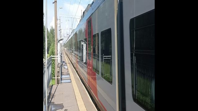 ЭС2Г-124 Ласточка с Пригроодный Поезд Волховстрой Санкт-Петербург Главный О П Михайловская смотреть онлайн