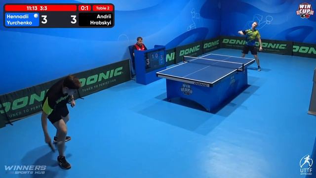 21:15 Hennadii Yurchenko 0 - 3 Andrii Hrabskyi West 6 WIN CUP 05.06.2023|TABLE TENNIS WINCUP FINAL смотреть онлайн