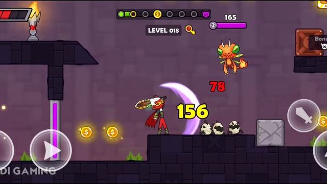 Stickman Go Gameplay Level 17-20 смотреть онлайн