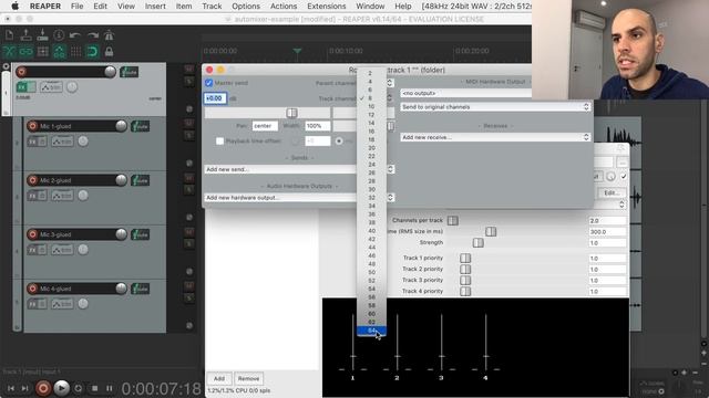 Automixer: A REAPER JSFX Plugin To Mix Multiple Microphones And Reduce Noise