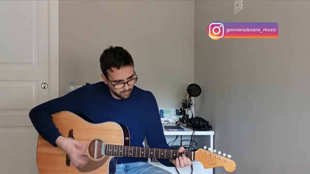 Live forever oasis acoustic cover by Gennaro Lecora смотреть онлайн