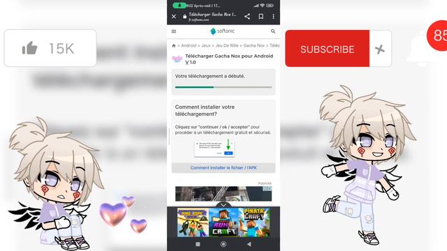 comment télécharger Gacha Nox sur Android !! #tutorialyoutube #tutoriales #gachaclub #gachaclub смотреть онлайн
