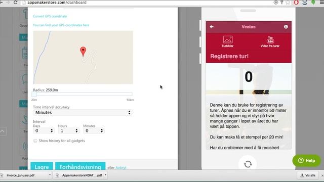 Make your own hiking tracking mobile App with Appsmakerstore смотреть онлайн